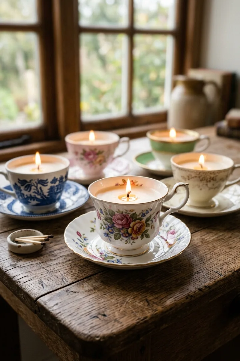 Teacup Candles