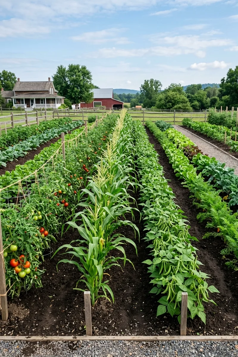 Classic Row Garden