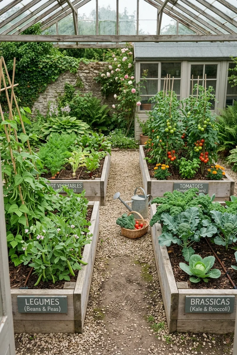 Four-Bed Rotation Layout
