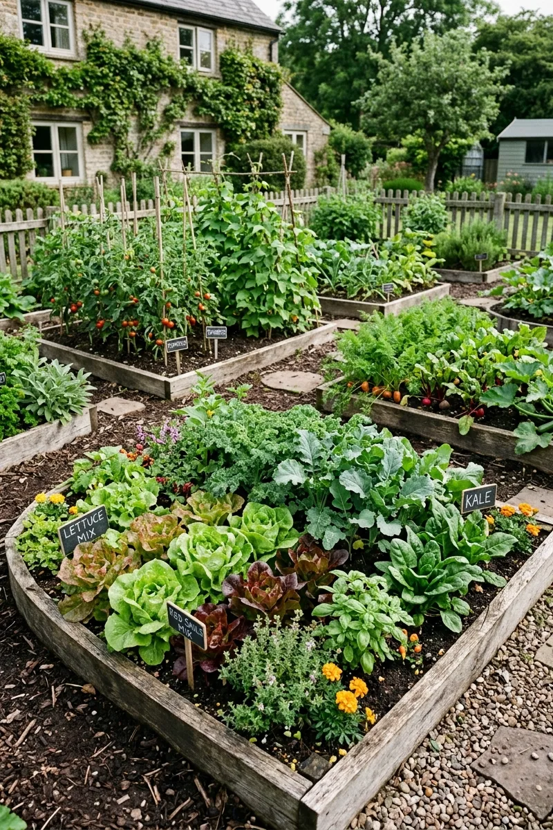 Scattered Bed Layout
