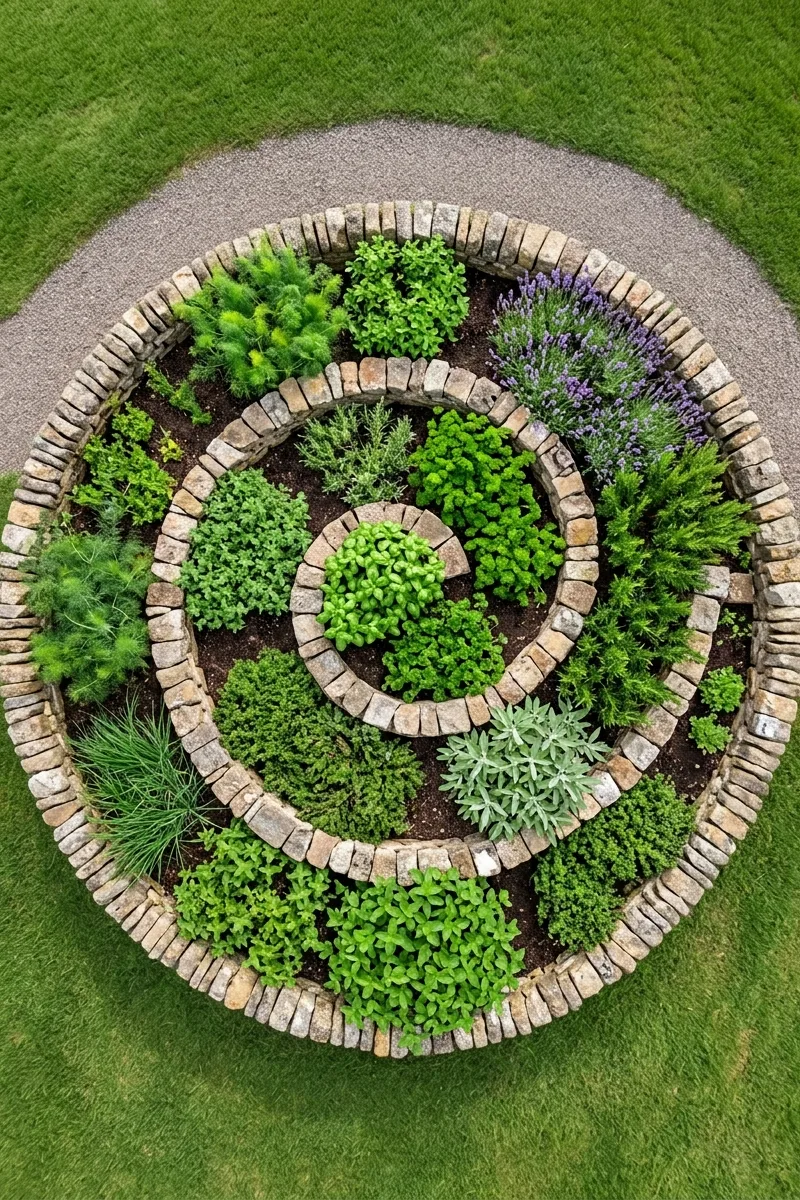 Spiral Herb Garden