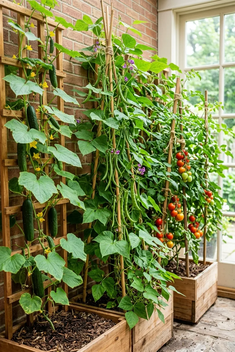 Vertical Gardening Layout