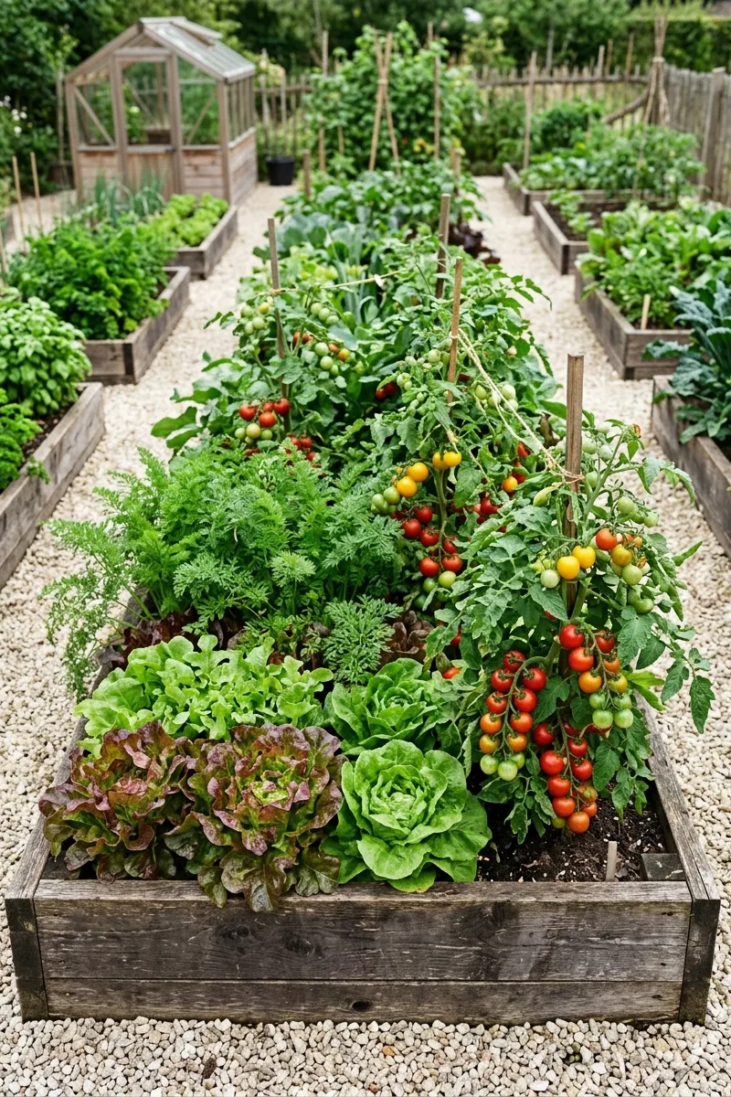 Raised Bed Intensive Layout
