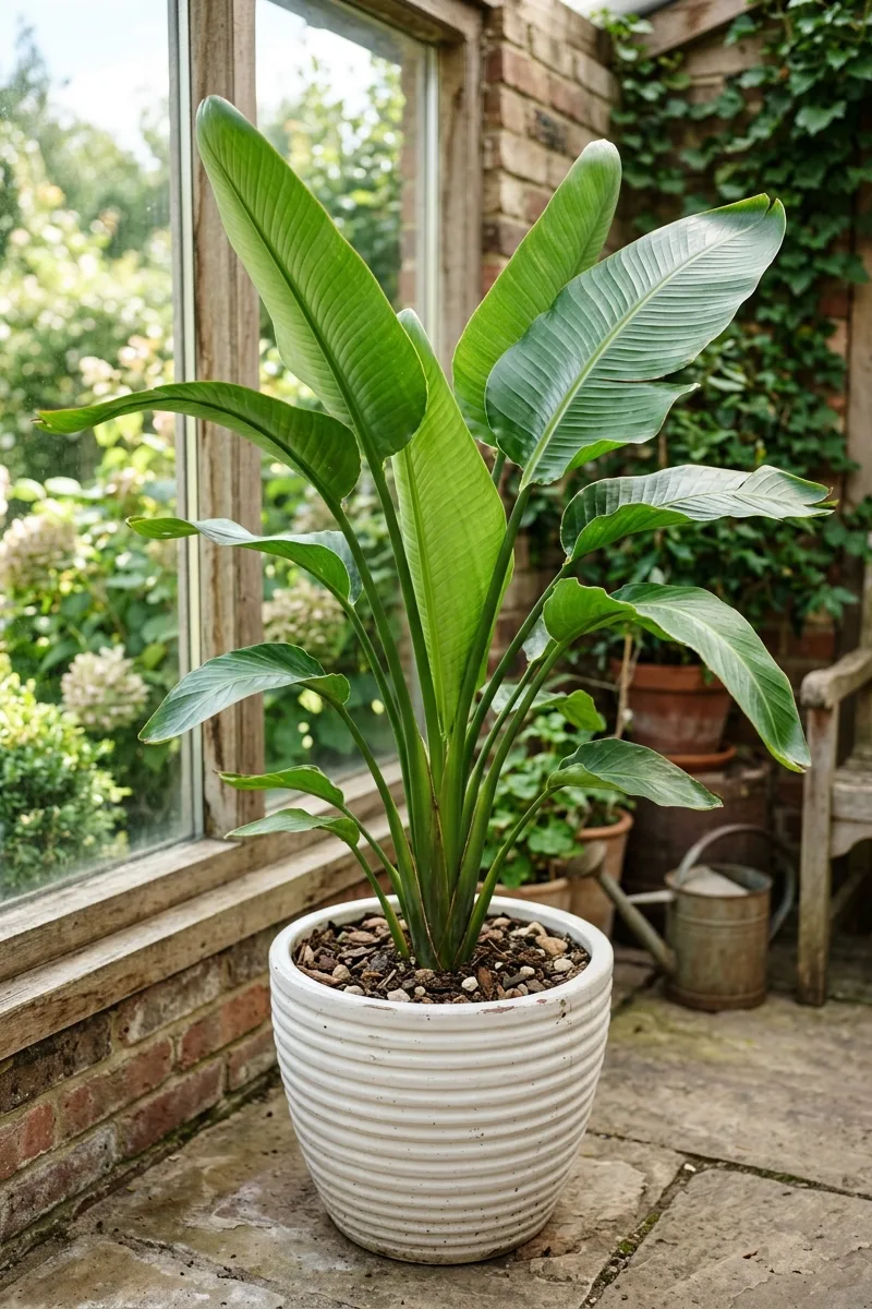 Bird of Paradise Foliage
