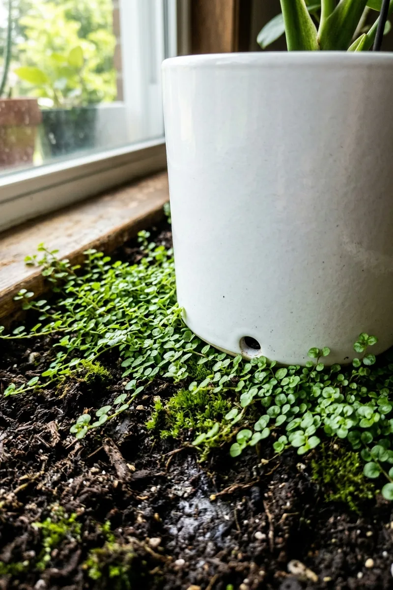 Dark Soil and Ground Cover